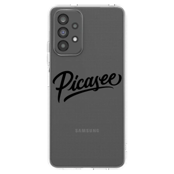 Picasee silikonový průhledný obal pro Samsung Galaxy A73 5G - Picasee - old logo - black