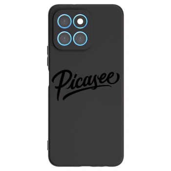Picasee silikonový černý obal pro Honor X6 - Picasee - old logo - black