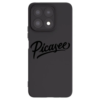 Picasee silikonový černý obal pro Honor X8a - Picasee - old logo - black