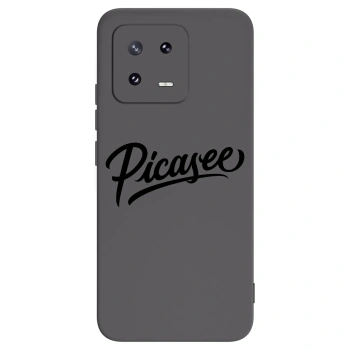 Picasee silikonový černý obal pro Xiaomi 13 Pro - Picasee - old logo - black
