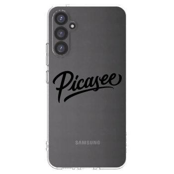 Picasee silikonový průhledný obal pro Samsung Galaxy A34 5G A346B - Picasee - old logo - black
