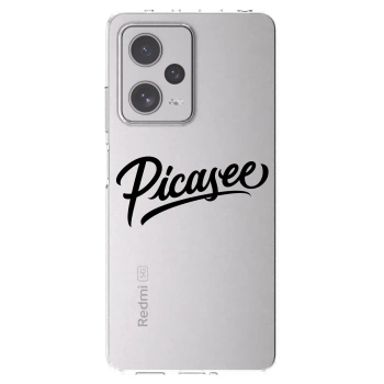 Picasee silikonový průhledný obal pro Xiaomi Redmi Note 12 Pro+ 5G - Picasee - old logo - black