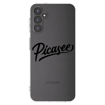 Picasee silikonový průhledný obal pro Samsung Galaxy A14 4G A145R - Picasee - old logo - black