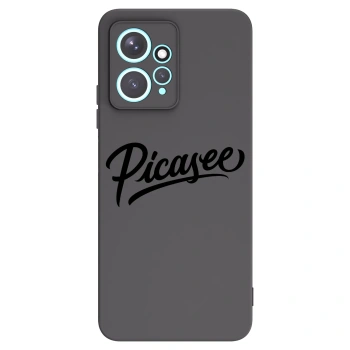 Picasee silikonový černý obal pro Xiaomi Redmi Note 12 4G - Picasee - old logo - black