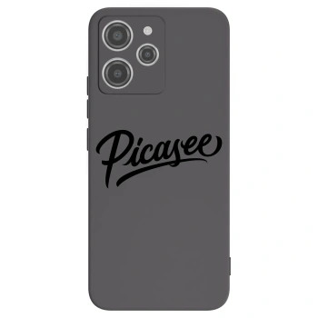 Picasee silikonový černý obal pro Xiaomi Redmi 12 4G - Picasee - old logo - black