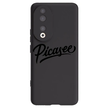 Picasee silikonový černý obal pro Honor 90 5G - Picasee - old logo - black