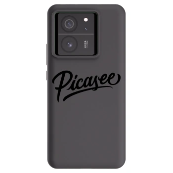 Picasee silikonový černý obal pro Xiaomi 13T - Picasee - old logo - black