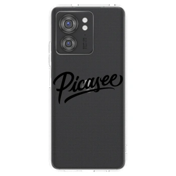 Picasee silikonový průhledný obal pro Motorola Edge 40 - Picasee - old logo - black