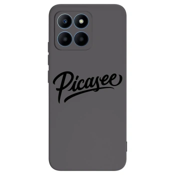 Picasee silikonový černý obal pro Honor 70 Lite - Picasee - old logo - black