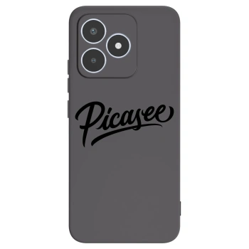 Picasee silikonový černý obal pro Realme C53 - Picasee - old logo - black