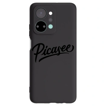 Picasee silikonový černý obal pro Honor X7a - Picasee - old logo - black