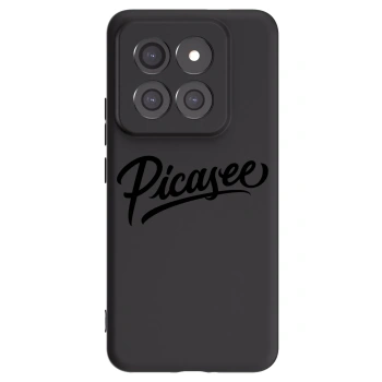 Picasee silikonový černý obal pro Xiaomi 14 Pro - Picasee - old logo - black