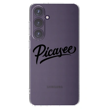 Picasee silikonový průhledný obal pro Samsung Galaxy S24+ S926B 5G - Picasee - old logo - black