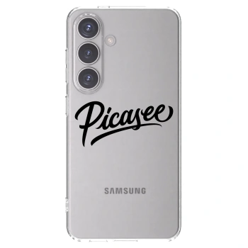 Picasee silikonový průhledný obal pro Samsung Galaxy S24 S921B 5G - Picasee - old logo - black