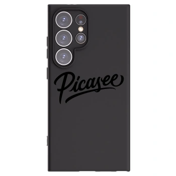 Picasee silikonový černý obal pro Samsung Galaxy S24 Ultra S928B 5G - Picasee - old logo - black