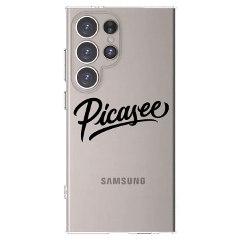 Picasee silikonový průhledný obal pro Samsung Galaxy S24 Ultra S928B 5G - Picasee - old logo - black