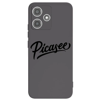 Picasee silikonový černý obal pro Xiaomi Redmi 12 5G - Picasee - old logo - black