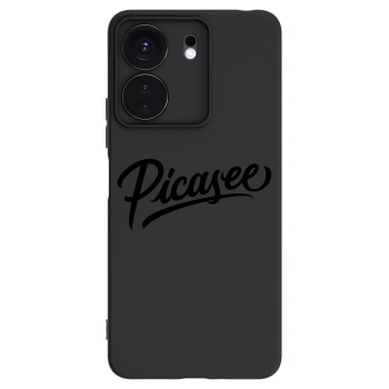 Picasee silikonový černý obal pro Xiaomi Redmi 13C 4G - Picasee - old logo - black