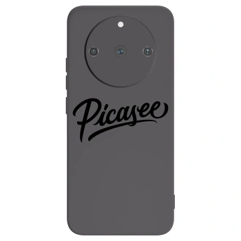 Picasee silikonový černý obal pro Realme 11 Pro+ - Picasee - old logo - black