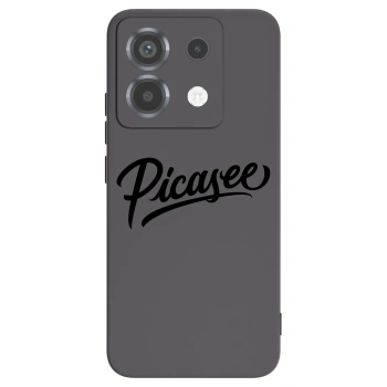 Picasee silikonový černý obal pro Xiaomi Poco X6 - Picasee - old logo - black