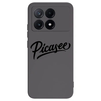 Picasee silikonový černý obal pro Xiaomi Poco X6 Pro - Picasee - old logo - black