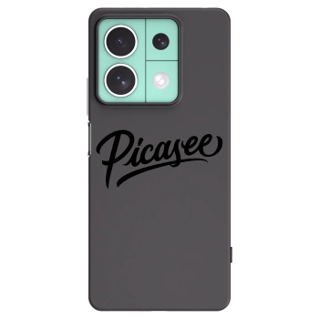 Picasee silikonový černý obal pro Xiaomi Redmi Note 13 5G - Picasee - old logo - black