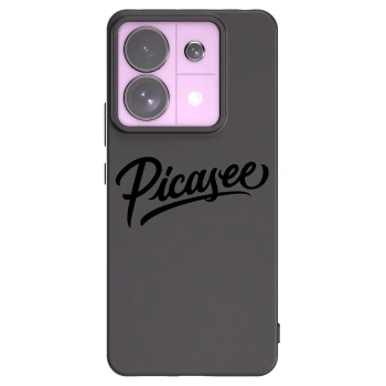 Picasee silikonový černý obal pro Xiaomi Redmi Note 13 Pro 5G - Picasee - old logo - black
