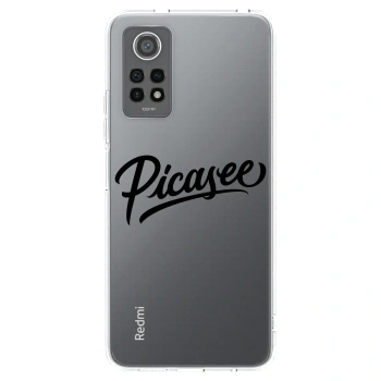 Picasee silikonový průhledný obal pro Xiaomi Redmi Note 12 Pro 4G - Picasee - old logo - black