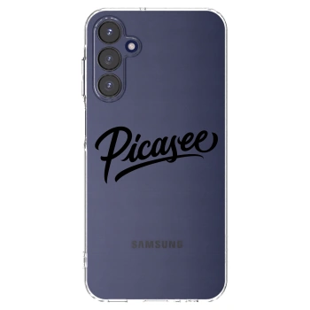 Picasee silikonový průhledný obal pro Samsung Galaxy A15 A155F 4G - Picasee - old logo - black