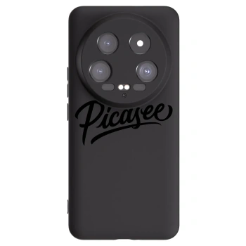 Picasee silikonový černý obal pro Xiaomi 14 Ultra - Picasee - old logo - black