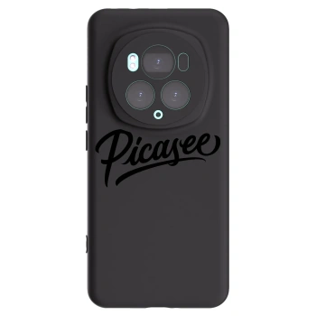Picasee silikonový černý obal pro Honor Magic6 Pro - Picasee - old logo - black
