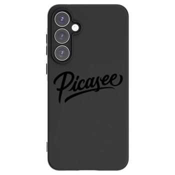 Picasee silikonový černý obal pro Samsung Galaxy A55 5G A556B - Picasee - old logo - black
