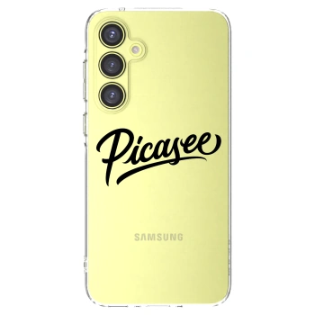 Picasee silikonový průhledný obal pro Samsung Galaxy A35 5G A356B - Picasee - old logo - black