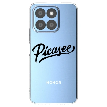 Picasee silikonový průhledný obal pro Honor X8b - Picasee - old logo - black