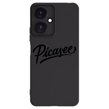 Picasee silikonový černý obal pro Xiaomi Redmi 13C 5G - Picasee - old logo - black