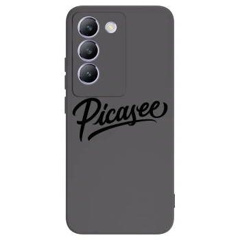 Picasee silikonový černý obal pro Vivo V40 SE 5G - Picasee - old logo - black