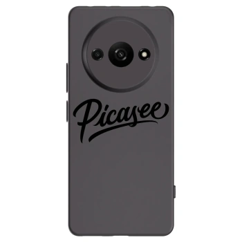 Picasee silikonový černý obal pro Xiaomi Redmi A3 - Picasee - old logo - black