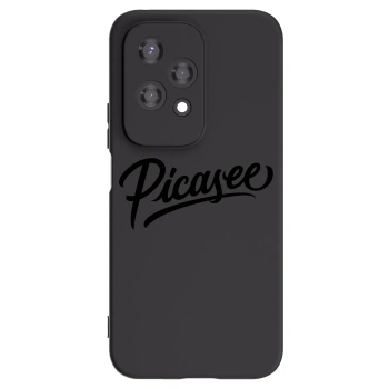 Picasee silikonový černý obal pro Honor 200 Lite - Picasee - old logo - black