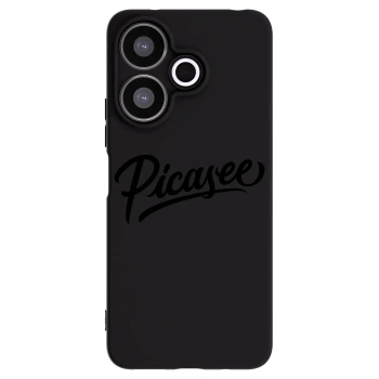 Picasee silikonový černý obal pro Xiaomi Redmi 13 4G - Picasee - old logo - black