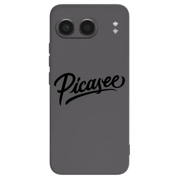 Picasee silikonový černý obal pro OnePlus Nord 4 - Picasee - old logo - black