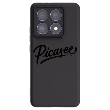 Picasee silikonový černý obal pro Xiaomi 14T Pro - Picasee - old logo - black