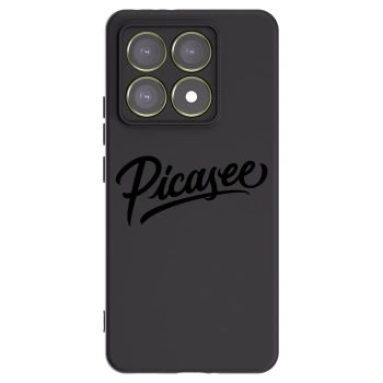 Picasee silikonový černý obal pro Xiaomi 14T - Picasee - old logo - black