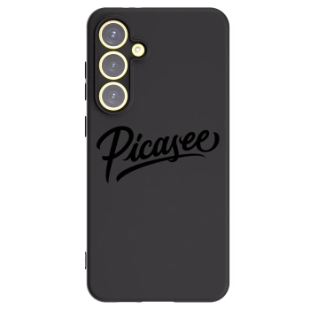 Picasee silikonový černý obal pro Samsung Galaxy S24 FE S721B - Picasee - old logo - black