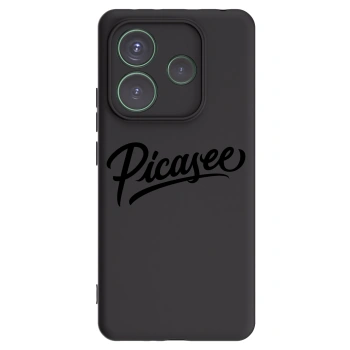 Picasee silikonový černý obal pro Xiaomi Redmi Note 14 5G - Picasee - old logo - black