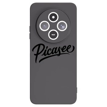 Picasee silikonový černý obal pro Xiaomi Redmi 14C - Picasee - old logo - black