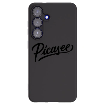 Picasee silikonový černý obal pro Samsung Galaxy S25 5G - Picasee - old logo - black