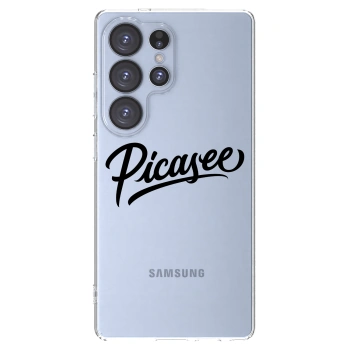 Picasee silikonový průhledný obal pro Samsung Galaxy S25 Ultra 5G - Picasee - old logo - black