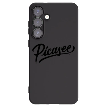 Picasee silikonový černý obal pro Samsung Galaxy S25+ 5G - Picasee - old logo - black