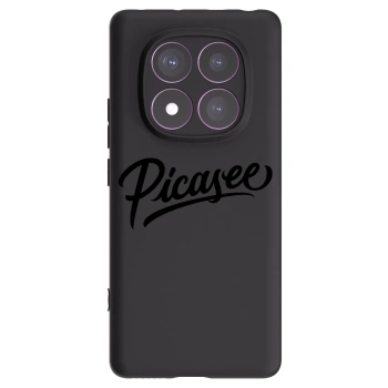 Picasee silikonový černý obal pro Xiaomi Redmi Note 14 Pro 4G - Picasee - old logo - black