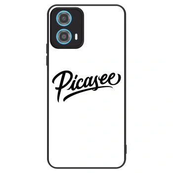 Obal pro Motorola Moto G34 5G - Picasee - old logo - black
